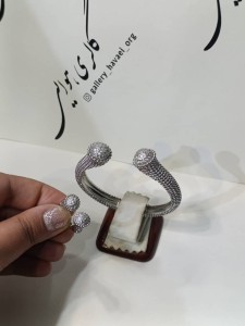 ست دستبند و انگشتر زنانه کد 425