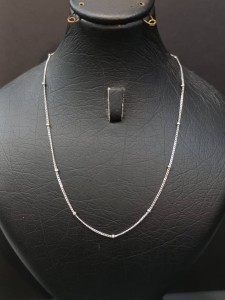 زنجیر نقره کد 543