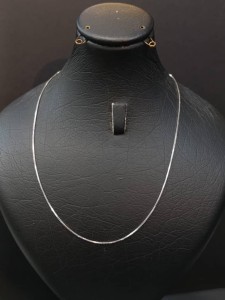 زنجیر نقره کد 545