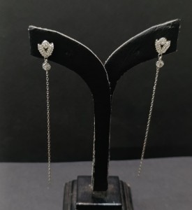 گوشواره نقره کد 666