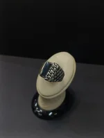 انگشتر نقره مردانه کد 886
