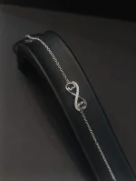 دستبند نقره کد 1186
